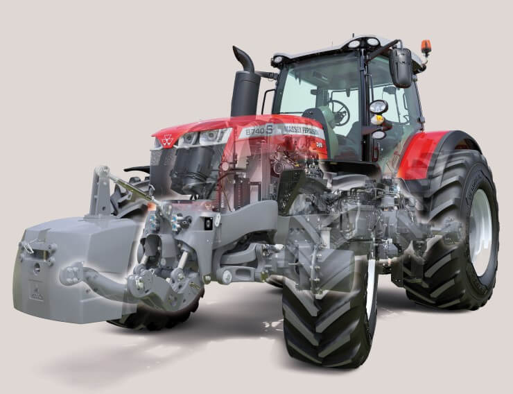 Fully Integrated 5000kg Front Linkage