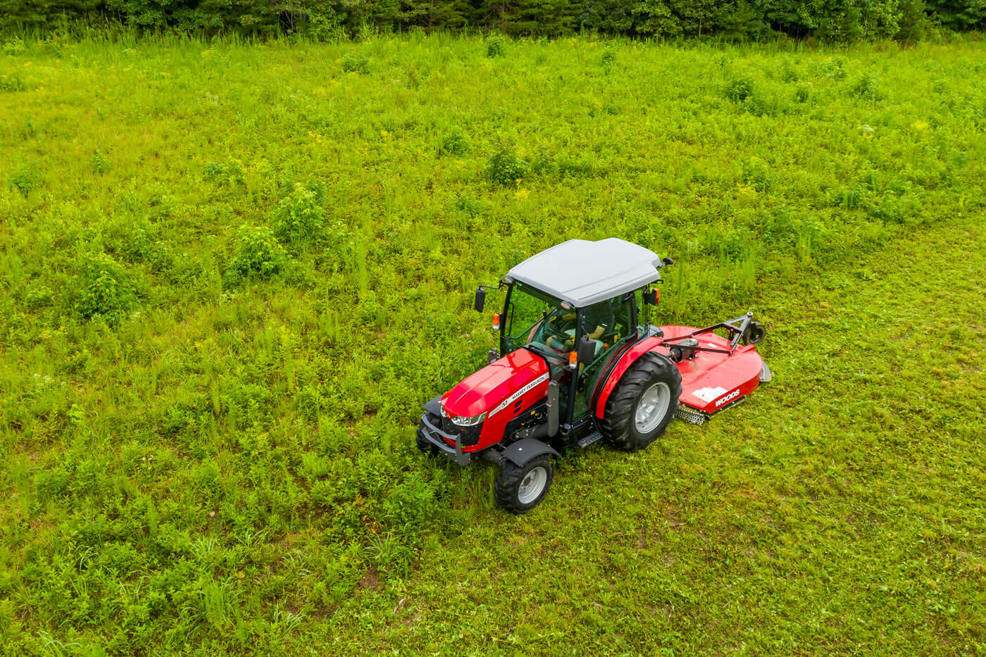 MF 2800 M | Woods Massey Ferguson Red Implement Instant Rebate with MF Tractor Purchase