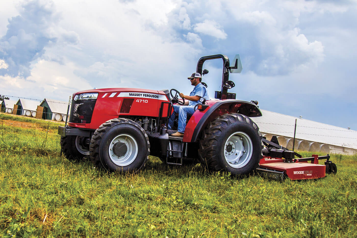 MF 4700 Series | Woods Massey Ferguson Red Implement Instant Rebate with MF Tractor Purchase